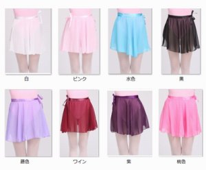 画像3: ジュニアＭ紫巻スカート（115-135）