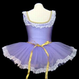 画像2: 100藤色金リボンチュチュ